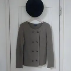 2回使用 美品 ギャップ gap グレージュ xs ニットカーディガン‼️