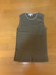 ユニクロ　イネス ノースリーブ ニット　L