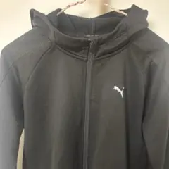 PUMA フード付き ブラックジャケット150