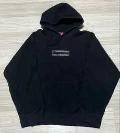 Supreme ブラック パーカー ボックスロゴ2024 - メルカリ