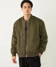 SHIPS THERMOLITE(R) ボア ボマー ジャケット