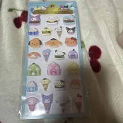 サンリオキャラクターズ マシュマロステッカーズ フード④