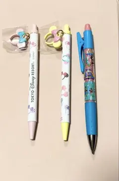 東京ディズニーリゾート　ボールペン2本、シャープペンシル1本セット