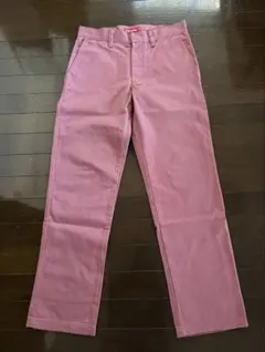 Supreme シュプリーム　ワークパンツ　S ピンクのサムネイル