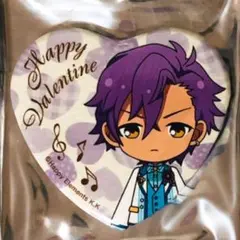 新品★あんさんぶるスターズ！★乙狩アドニス★バレンタインまるかく★ハート缶バッジ
