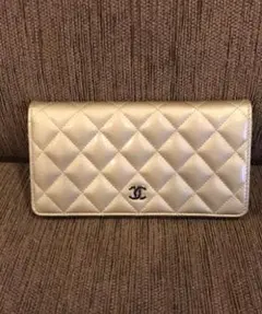 #春財布❣️CHANEL マトラッセ エナメル 長財布