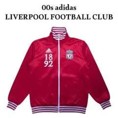 adidas リヴァプール ビッグロゴトラックジャケット サッカー ジャージ 赤