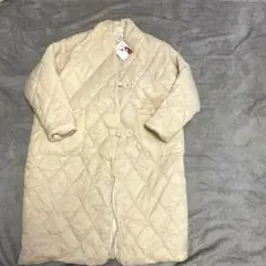 新品未使用　韓国　キルティングロングダウンコート