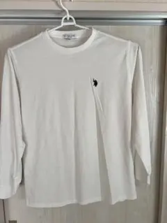 ホワイト 長袖 Tシャツ Mサイズ