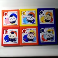 松屋コラボ　ちいかわスライドパズル　コンプ6種セット