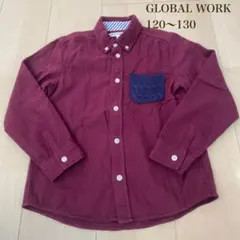 GLOBAL WORK＊ネルシャツ＊XL