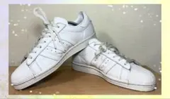 【美品】adidas SUPERSTAR 82 ホワイト 27.5 ID4626