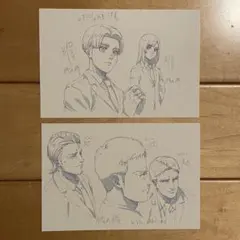 進撃の巨人 映画 入場特典 5 アルミン アニ ジャン コニー ライナー