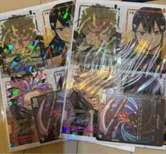 最強ジャンプ　付録 怪獣8号　日本防衛隊員証風カード　悟空ブラック　2コセット