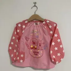 アンパンマン 長袖スモック ピンク　90サイズ