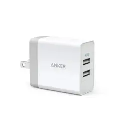 アンカー Anker USB急速充電器 24W 2ポート USB×2 A2021
