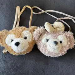 ダッフィー & シェリーメイ ポーチ ぬいぐるみ Disney