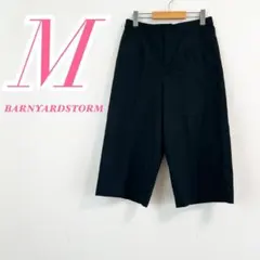 BARNYARDSTORM ブラック ハーフパンツ M シンプル きれいめのサムネイル