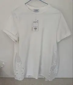 MACKINTOSH PHILOSOPHY ペプラムカットソー 白 新品タグ付のサムネイル