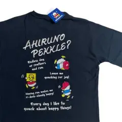 新品　Sanrio サンリオ　あひるのペックル　Tシャツ　半袖　刺繍　黒　M