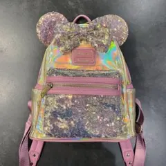 Loungefly Disney ディズニー ミニー リュック スパンコール