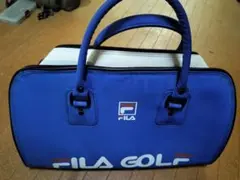 FILA GOLF ボストンバッグ ブルーのサムネイル