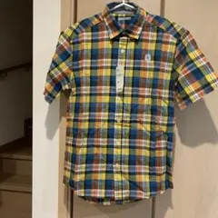 ブロードチェックシャツ S マルチカラー