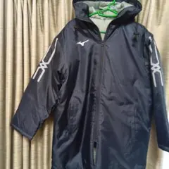 Mizuno ベンチコート ネイビー 100周年記念