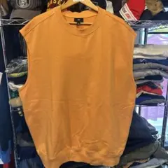 H&M ノースリーブ スウェット オレンジ XL ノースリーブのサムネイル