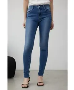 ⭐️AZUL by moussy 新品タグ付スキニーデニムパンツブルーS定番現行品