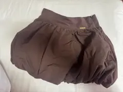 ブラウン バルーンスカート