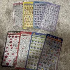 【国内正規品】ディズニー ボンボンドロップシールミニ　８種セット　コンプリート