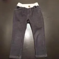 キッズ パンツ ズボン 厚手 裏起毛 110cm