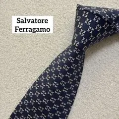 2026年最新】Salvatore Ferragamo カラー：ネイビー系 メンズ ネクタイ