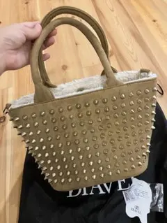 【美品】アパルトモン別注のディアベル スタッズバーキン アパルトモン別注 ☆ DIAVELスタッズバーキン