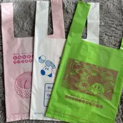 カービィ　ショップ袋　3点セット　非売品
