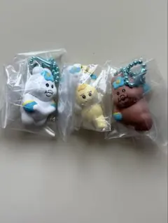 おぱんちゅうさぎ×んぽちゃむ ❤︎ チョコがけビスケット マスコットキーホルダーのサムネイル