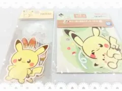 ポケモン ポケピース ステッカーシール ピカチュウ ポッチャマ ヒバニー