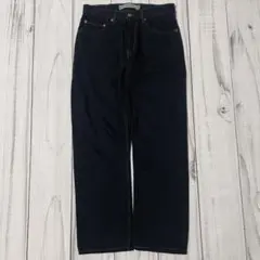 良シルエット Levi’s 505 後染めブラック レソト製 ブラックW30相当