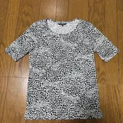 VALENZA SPORTS 半袖Tシャツ ヒョウ柄 38のサムネイル