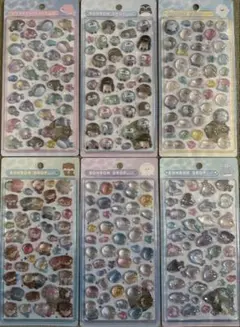 ボンドンドロップ シール　水族館　6種類　セット　a