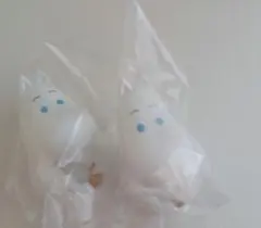 ムーミン ガチャ　ミニチュアランプ 2個セット