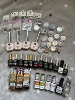 ネイルカラー・アートパーツセット　未使用品　使用品