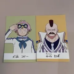 ワンピース　海軍組織図　カード　コビー　モモンガ　セット