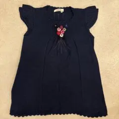 【美品】ファミリア　ベスト110センチ　小学校受験