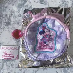パルパルーザ ミニーのファンダーランド カプセルトイ　ポーチ 紫
