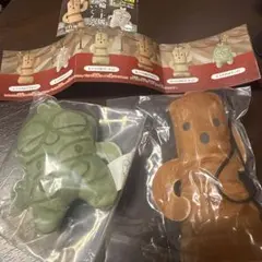 埴輪と土偶ぬいぐるみ　ガチャガチャ　カプセルトイ