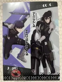 くら寿司×怪獣8号 保科宗四郎&ミナ クリアファイル/日比野カフカ マグネット