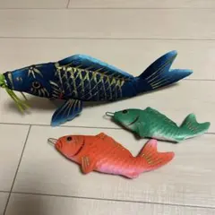 鯉のぼり 5匹セット 1m カラフル - メルカリ