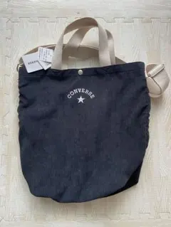 CONVERSE コーデュロイショルダーバッグ